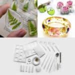 GLUESY® Set kalupa za ručnu izradu nakita od kristalne smole (83 kom)