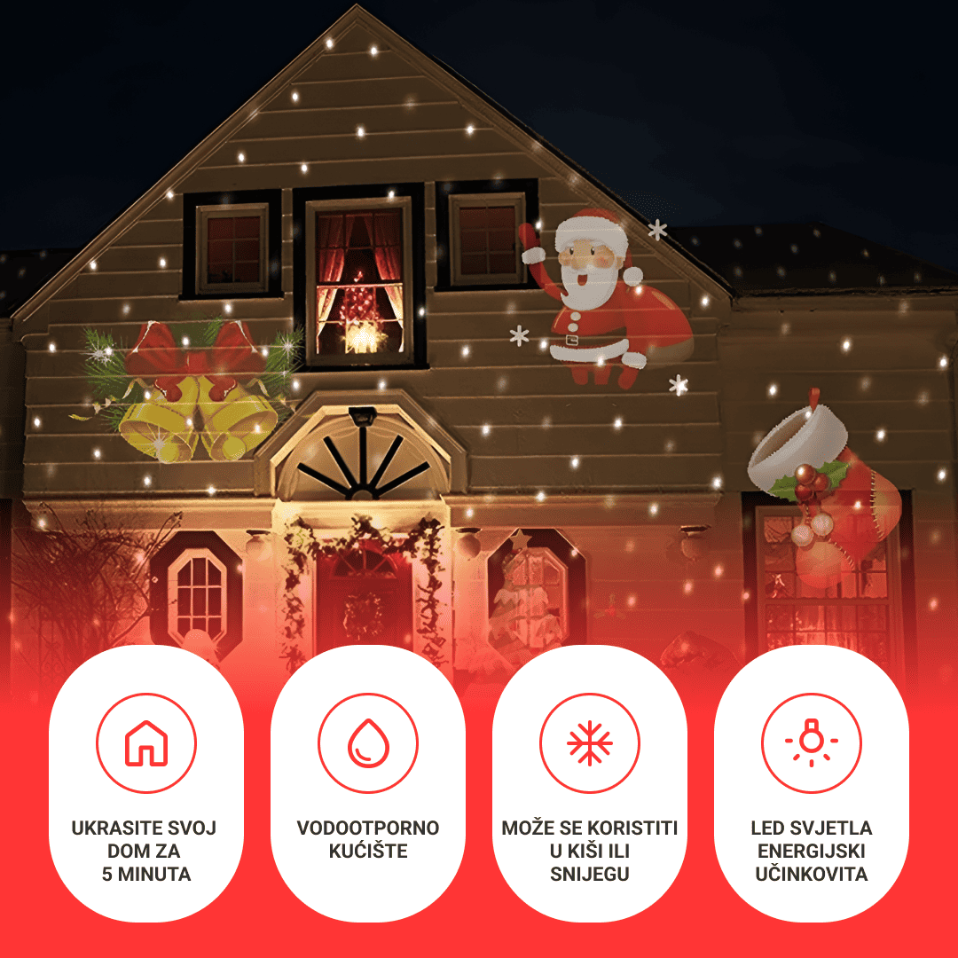 Božićni laserski projektor - Slika 4