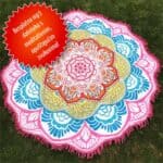 Tradicionalna Indijska Mandala Prostirka