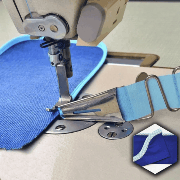 Binder za podavijanje rubova