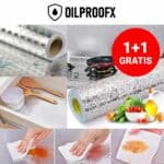 Naljepnica otporna na ulje, 1+1 GRATIS - OILPROOFX®