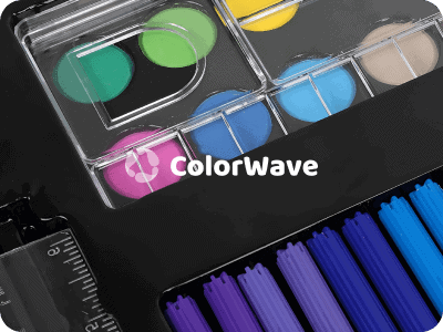 ColorWave® – 251-dijelni set za slikanje i crtanje ⋆ Giftko.hr