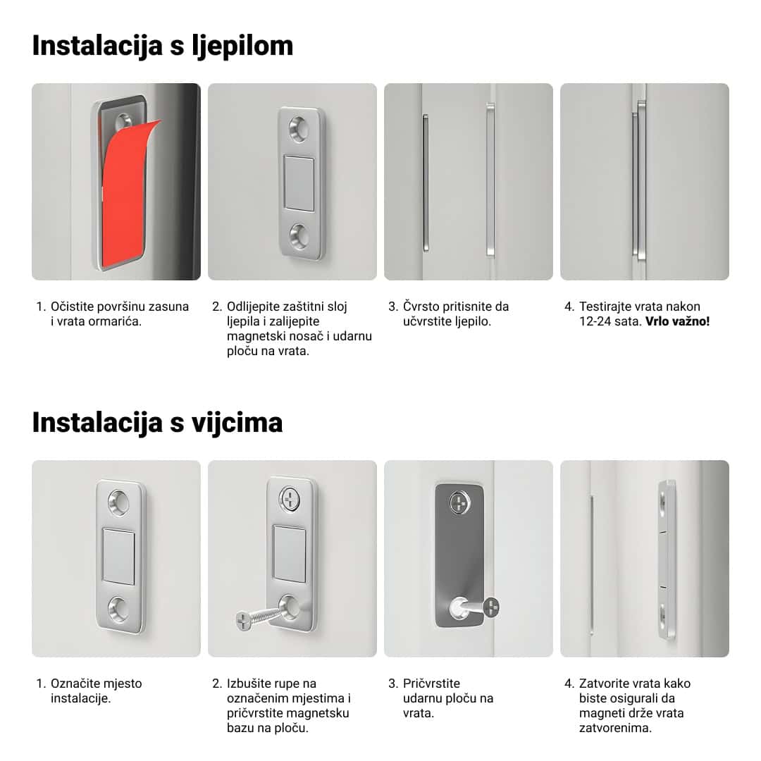 MAGRIP™ – Nevidljivi Magneti za Vrata Ormarića (4+4 BESPLATNO) - Slika 6