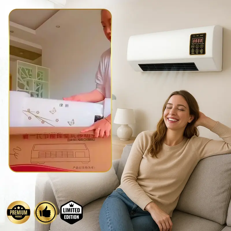 Enchantia – Ventilator s funkcijom grijanja i ventilacije, montaža bez alata