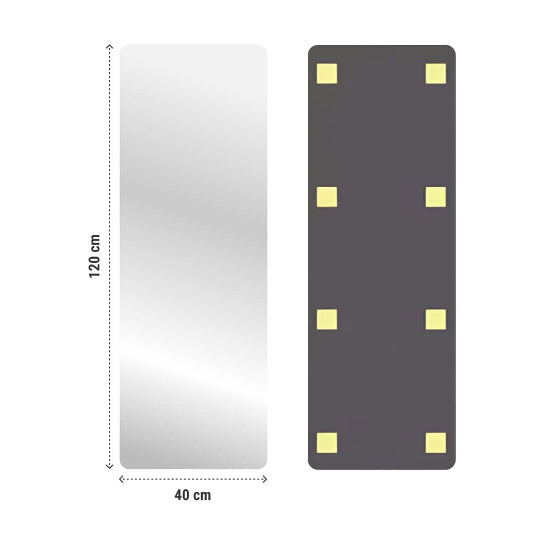 MirrorFlex™ fleksibilno akrilno ogledalo samoljepljivo 120 x 40 cm - Slika 6