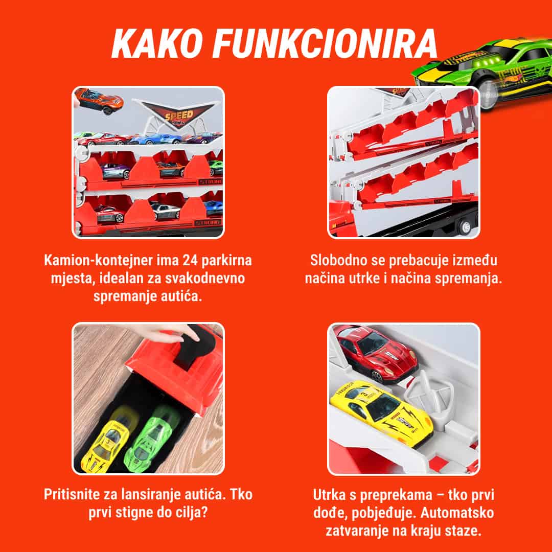 PROŠIRIVI MEGA KAMION S AUTIĆIMA RACERTRUCK™ - Slika 3