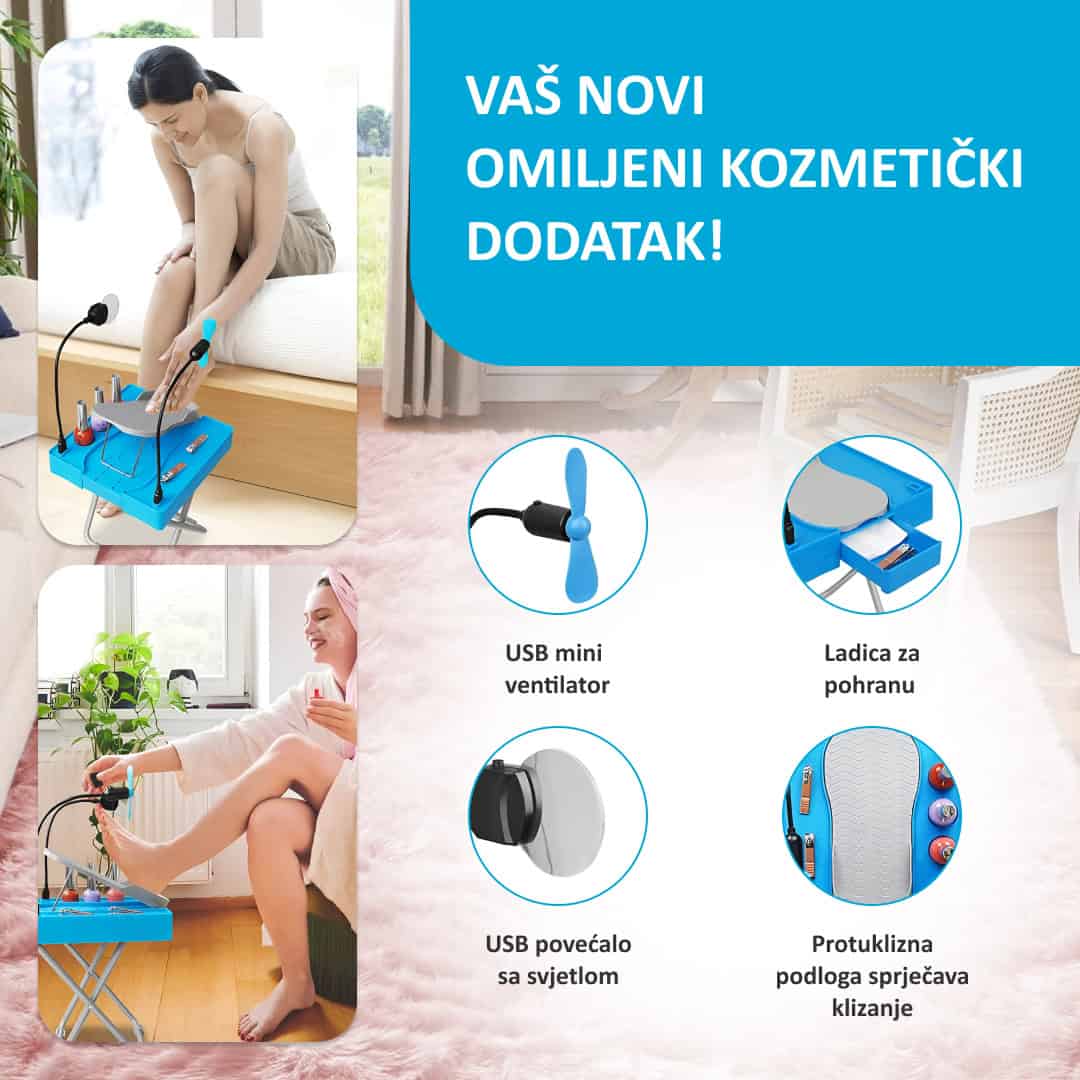 NailEase ™ - Prijenosna Stanica za Njegu Noktiju - Slika 2