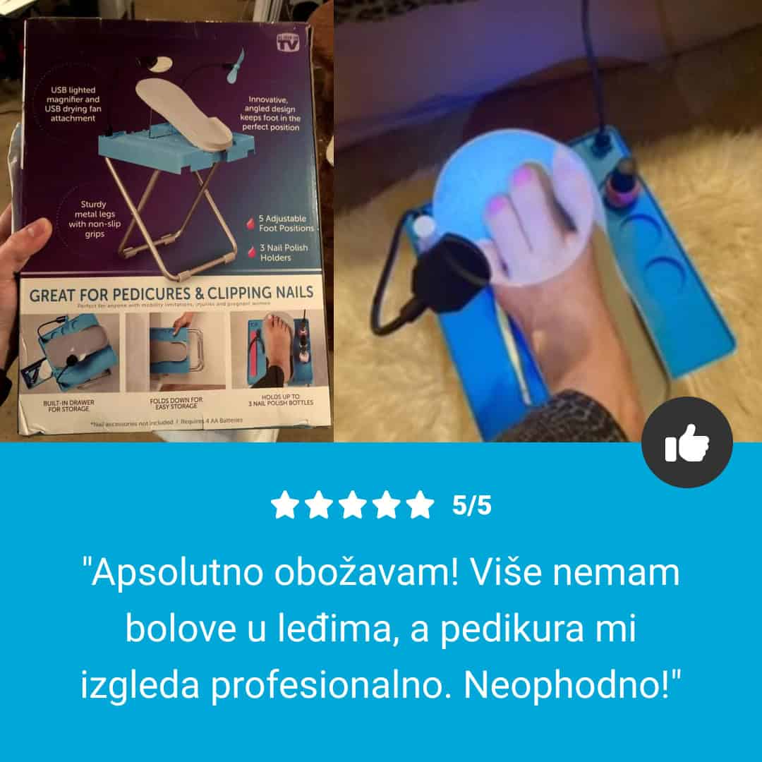 NailEase ™ - Prijenosna Stanica za Njegu Noktiju - Slika 7