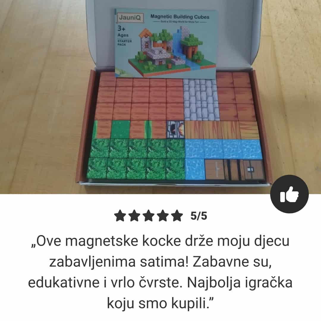 BuildEase™ - Magnetni Blokovi za Gradnju - Slika 7