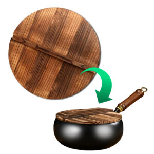 Drveni poklopac za wok od 26 cm