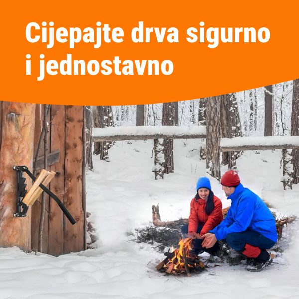 Alternative view of Logma™ - Ručni cjepač drva za zid